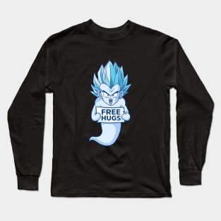 Free Hugs Kamikaze Ghost Long Sleeve T-Shirt